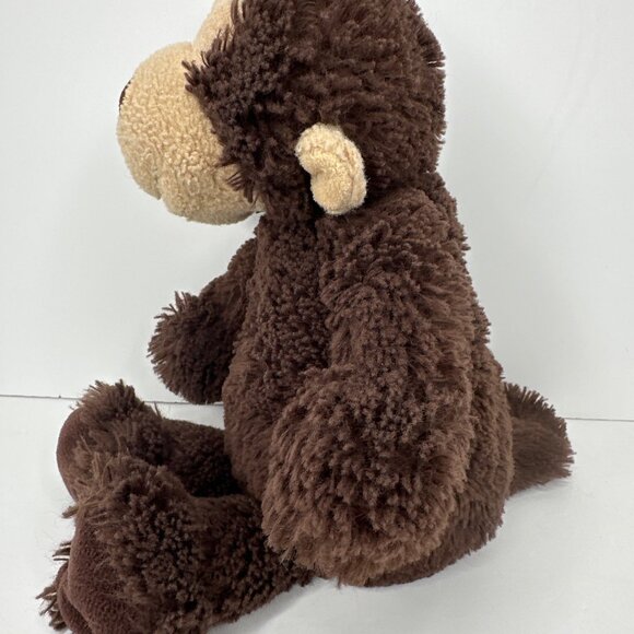 Ty Mookie Brown Plush Monkey Stuffed Toy 8" Polyester Fibers Plastic Beads Handm - Picture 7 of 14